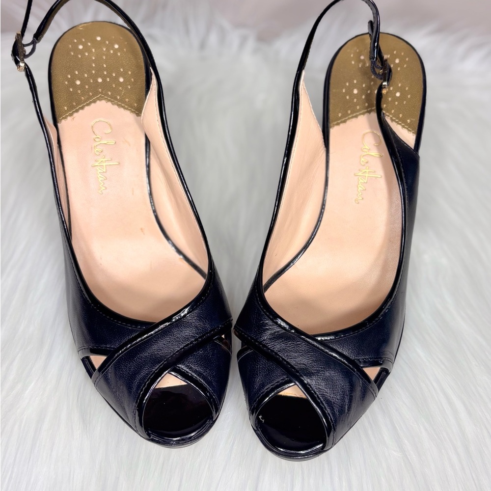 COLE HAAN  Nike Air Slingback Heels - Picture 2 of 7